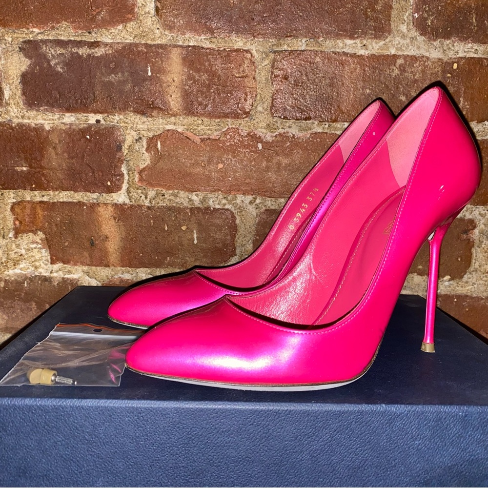 Sergio Rossi - Scarpe Donna Pump - Hot Barbie Pink - 37.5